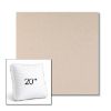 Picture of Nuance Eggshell | 20" Square Boxed Sunbrella® Outdoor Pillow (3" Thick)