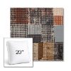 Picture of Pop Punchcard | 20" Square Boxed Sunbrella® Outdoor Pillow (3" Thick)