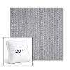Picture of Posh Graphite | 20" Square Boxed Sunbrella® Outdoor Pillow (3" Thick)