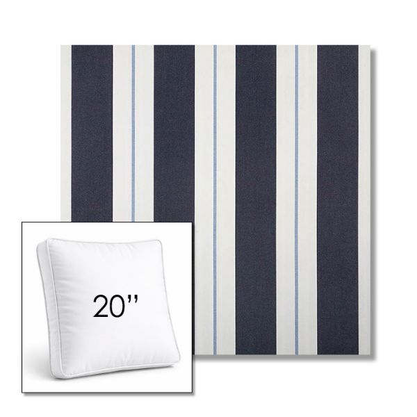 Picture of Relate Harbor | 20" Square Boxed Sunbrella® Outdoor Pillow (3" Thick)