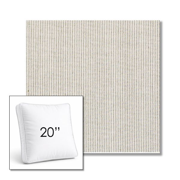 Picture of Replay Fern | 20" Square Boxed Sunbrella® Outdoor Pillow (3" Thick)