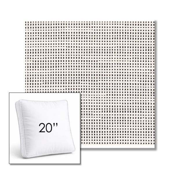 Picture of Rest Ink | 20" Square Boxed Sunbrella® Outdoor Pillow (3" Thick)