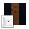 Picture of Rothko Bourbon Blue | 20" Square Boxed Sunbrella® Outdoor Pillow (3" Thick)