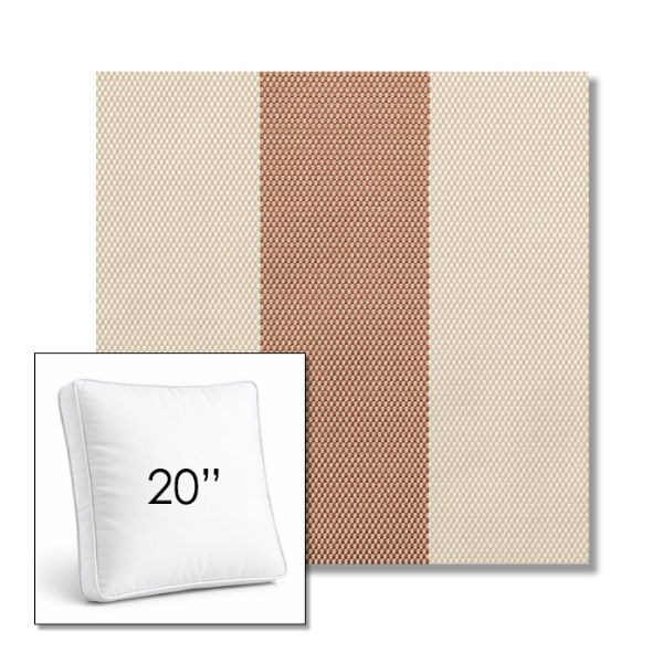 Picture of Rothko Pink Lady | 20" Square Boxed Sunbrella® Outdoor Pillow (3" Thick)