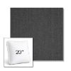 Picture of Switch Ash | 20" Square Boxed Sunbrella® Outdoor Pillow (3" Thick)