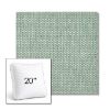 Picture of Tailored Spa | 20" Square Boxed Sunbrella® Outdoor Pillow (3" Thick)