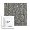 Picture of Vista Slate | 20" Square Boxed Sunbrella® Outdoor Pillow (3" Thick)
