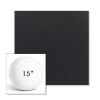 Picture of Canvas Raven Black | 15" Round Boxed Sunbrella® Outdoor Pillow (3" Thick)