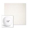 Picture of Crush Snow | 15" Round Boxed Sunbrella® Outdoor Pillow (3" Thick)