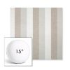 Picture of Direction Linen | 15" Round Boxed Sunbrella® Outdoor Pillow (3" Thick)