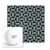 Picture of Hoopla Plume | 15" Round Boxed Sunbrella® Outdoor Pillow (3" Thick)