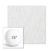 Picture of Improve White | 15" Round Boxed Sunbrella® Outdoor Pillow (3" Thick)