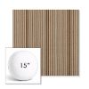 Picture of Influence Teak | 15" Round Boxed Sunbrella® Outdoor Pillow (3" Thick)