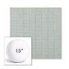 Picture of Kaia Mist | 15" Round Boxed Sunbrella® Outdoor Pillow (3" Thick)