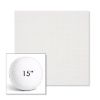 Picture of Linville Snow | 15" Round Boxed Sunbrella® Outdoor Pillow (3" Thick)