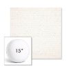 Picture of Litchfield Snow | 15" Round Boxed Sunbrella® Outdoor Pillow (3" Thick)