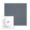 Picture of Piazza Denim | 15" Round Boxed Sunbrella® Outdoor Pillow (3" Thick)