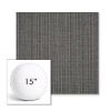 Picture of Proven Charcoal | 15" Round Boxed Sunbrella® Outdoor Pillow (3" Thick)