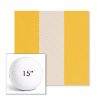 Picture of Rothko Lemonade | 15" Round Boxed Sunbrella® Outdoor Pillow (3" Thick)