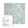 Picture of Sensibilty Spring | 15" Round Boxed Sunbrella® Outdoor Pillow (3" Thick)