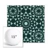 Picture of Sundial Seaweed | 15" Round Boxed Sunbrella® Outdoor Pillow (3" Thick)