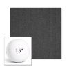 Picture of Switch Ash | 15" Round Boxed Sunbrella® Outdoor Pillow (3" Thick)
