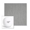 Picture of Switch Silver | 15" Round Boxed Sunbrella® Outdoor Pillow (3" Thick)