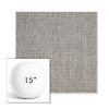 Picture of Tailored Fog | 15" Round Boxed Sunbrella® Outdoor Pillow (3" Thick)
