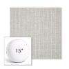 Picture of Ticking Fog | 15" Round Boxed Sunbrella® Outdoor Pillow (3" Thick)