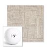 Picture of Boro Walnut | 18" Round Boxed Sunbrella® Outdoor Pillow (3" Thick)