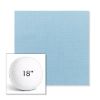 Picture of Canvas Air Blue | 18" Round Boxed Sunbrella® Outdoor Pillow (3" Thick)