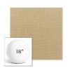 Picture of Canvas Heather Beige | 18" Round Boxed Sunbrella® Outdoor Pillow (3" Thick)