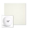 Picture of Canvas White | 18" Round Boxed Sunbrella® Outdoor Pillow (3" Thick)