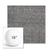 Picture of Chartres Granite | 18" Round Boxed Sunbrella® Outdoor Pillow (3" Thick)