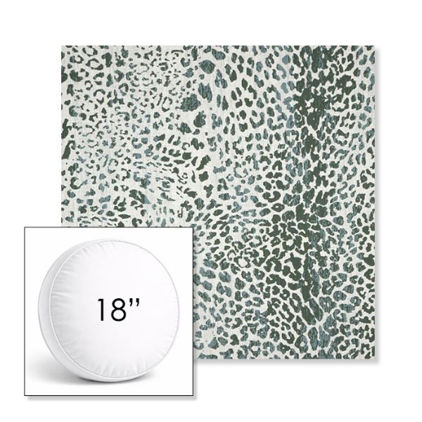 Picture of Instinct Willow | 18" Round Boxed Sunbrella® Outdoor Pillow (3" Thick)