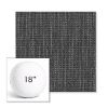 Picture of Metamorphic Slate | 18" Round Boxed Sunbrella® Outdoor Pillow (3" Thick)