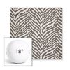 Picture of Namibia Grey | 18" Round Boxed Sunbrella® Outdoor Pillow (3" Thick)