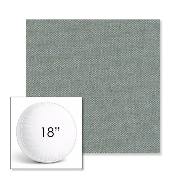 Picture of Nuance Spa | 18" Round Boxed Sunbrella® Outdoor Pillow (3" Thick)