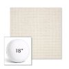 Picture of Nurture White | 18" Round Boxed Sunbrella® Outdoor Pillow (3" Thick)