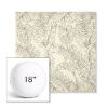 Picture of Palma Whitesand | 18" Round Boxed Sunbrella® Outdoor Pillow (3" Thick)
