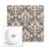 Picture of Patra Mushroom | 18" Round Boxed Sunbrella® Outdoor Pillow (3" Thick)
