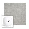 Picture of Piazza Pebble | 18" Round Boxed Sunbrella® Outdoor Pillow (3" Thick)