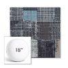 Picture of Pop Patch | 18" Round Boxed Sunbrella® Outdoor Pillow (3" Thick)