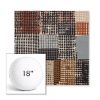 Picture of Pop Punchcard | 18" Round Boxed Sunbrella® Outdoor Pillow (3" Thick)