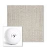 Picture of Posh Pebble | 18" Round Boxed Sunbrella® Outdoor Pillow (3" Thick)