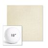 Picture of Posh Salt | 18" Round Boxed Sunbrella® Outdoor Pillow (3" Thick)