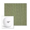 Picture of Posh Shamrock | 18" Round Boxed Sunbrella® Outdoor Pillow (3" Thick)