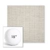 Picture of Proven Dove | 18" Round Boxed Sunbrella® Outdoor Pillow (3" Thick)