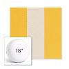 Picture of Rothko Lemonade | 18" Round Boxed Sunbrella® Outdoor Pillow (3" Thick)