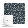 Picture of Sundial Sailboat | 18" Round Boxed Sunbrella® Outdoor Pillow (3" Thick)